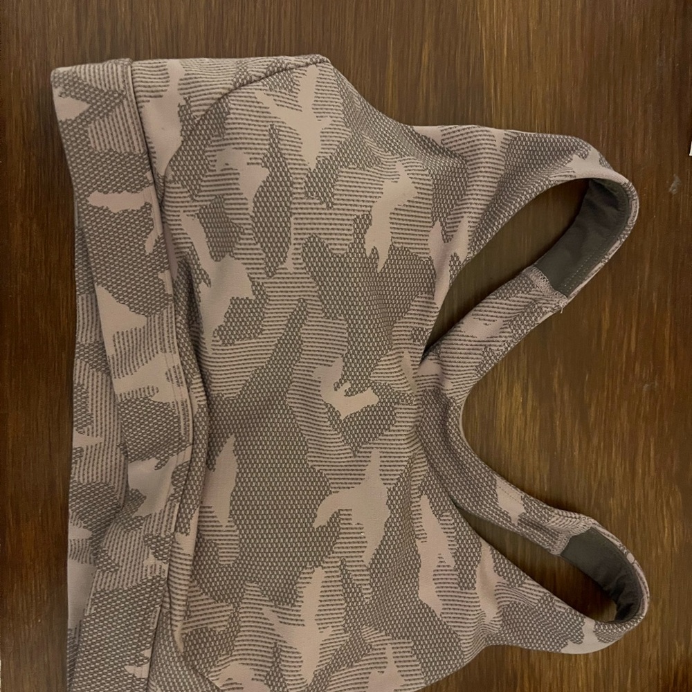 Pink Camo Sports Bra